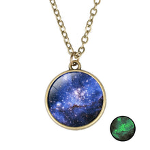 Charger l'image dans la galerie, COLLIER PLANETE DOUBLE FACE LUMINEUSE