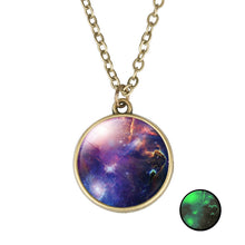 Charger l'image dans la galerie, COLLIER PLANETE DOUBLE FACE LUMINEUSE