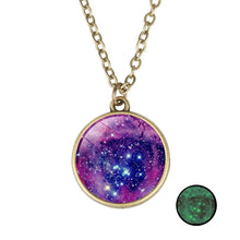 Charger l'image dans la galerie, COLLIER PLANETE DOUBLE FACE LUMINEUSE