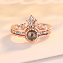 Charger l'image dans la galerie, 100 LANGUES BAGUE "I LOVE YOU", COLLIER, BAGUE - LIVRAISON GRATUITE