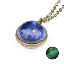 Charger l'image dans la galerie, COLLIER PLANETE DOUBLE FACE LUMINEUSE