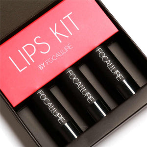 3Pcs Crayon à Lèvres Mat de Haute Qualité avec Rouge à Lèvres